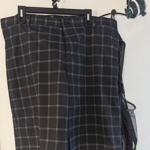 Nike Plaid Lightweight Golf Shorts Sz 40